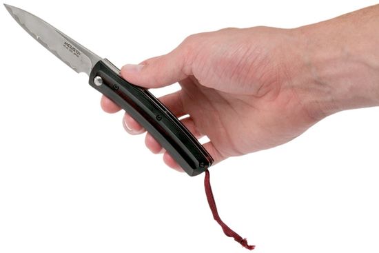 Складной нож Mcusta Slip Joint Knife MC-0191C c клинком из стали VG-10 San Mai (Laminated 420J2) рукоять дерево