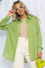 Рубашка Воздушное настроение (зеленая) Б13190-7М LT Collection