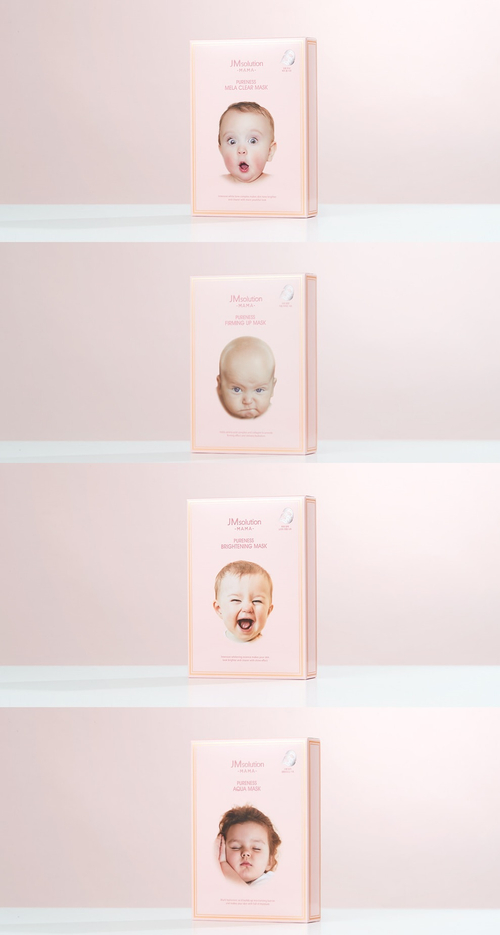 JMSolution Mama Pureness Mela Clear Mask Plus тканевая маска для сухой и чувствительной кожи