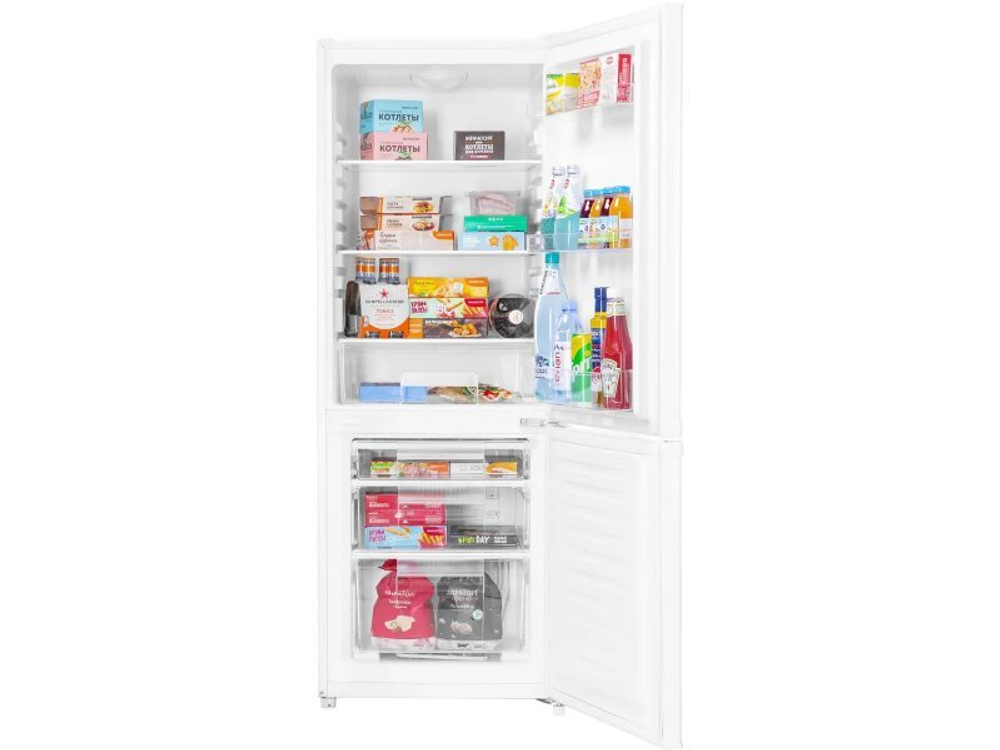 Холодильник Maunfeld MFF150W DeFrost белый