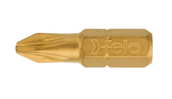 Felo Бита крестовая серия TiN PZ 3X25, 10 шт 02103070