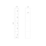 Стеллаж подвесной ML303