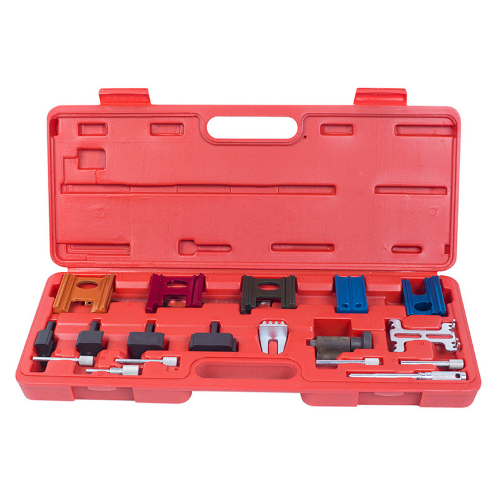 МАСТАК (103-21019C) Набор фиксаторов распредвала / коленвала, кейс, 19 предметов