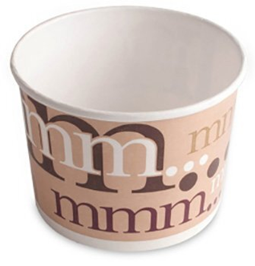 Контейнер для супа Huhtamaki 340 мл, с крышкой, картон, в коробке 250 штук