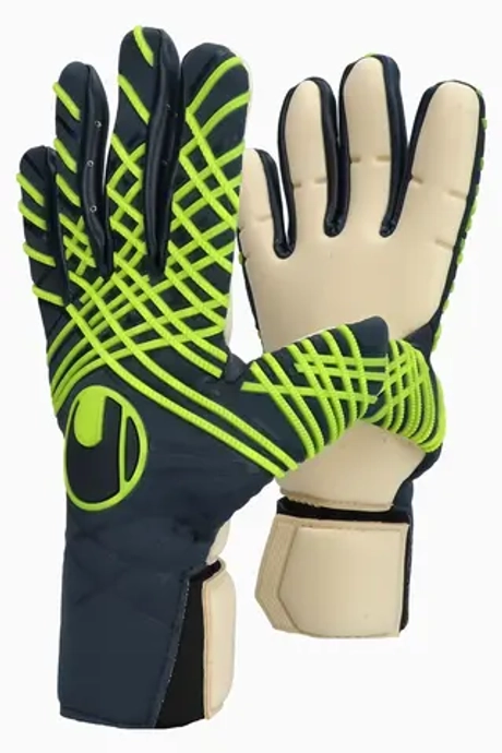 Вратарские перчатки Uhlsport Prediction Absolutgrip HN Fit - темно-синий