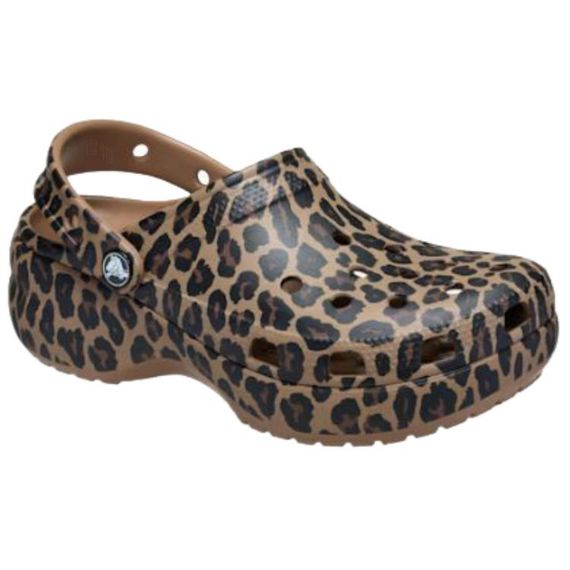 Crocs Classic Platform Animal Clog 'Leopard Print'