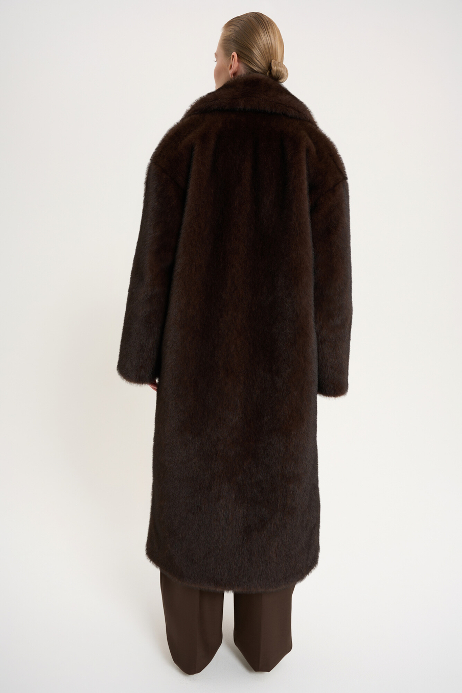 ЭКО-шуба Mommy, шоколадная
