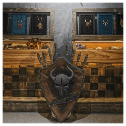 Набор шампуров из серебра «Тотем»