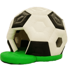 Коммерческий надувной батут «Футбольный мяч» с крышей, 4,5*4,5*5