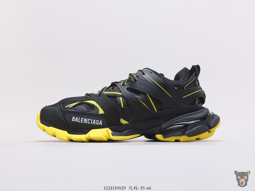 Кроссовки Track Trainers Black/Yellow