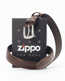 Ремень Zippo коричневый 90 см. Zippo 84789 BL-330