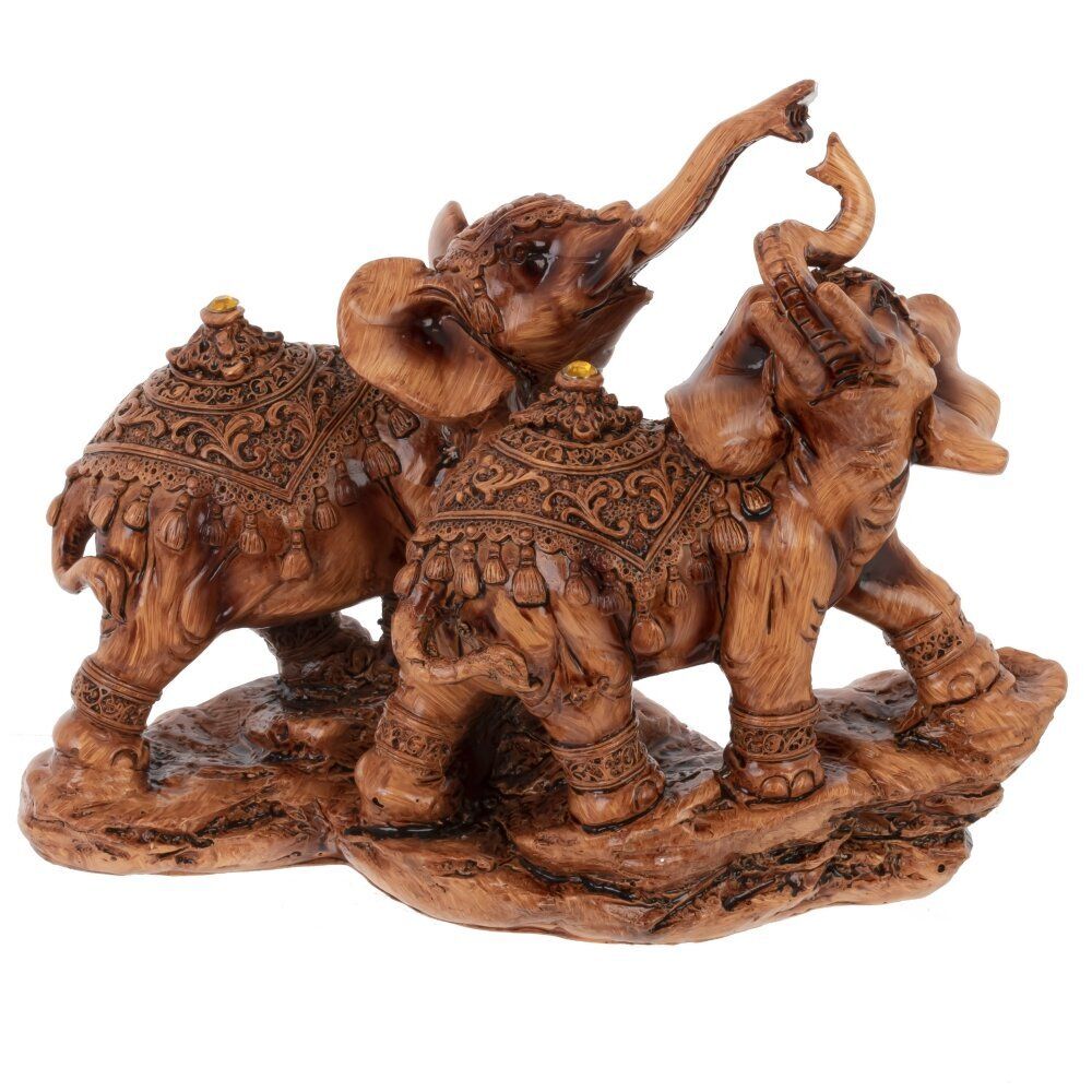 GAEM Фигурка декоративная "Слоны", L18 W8 H14,5 см