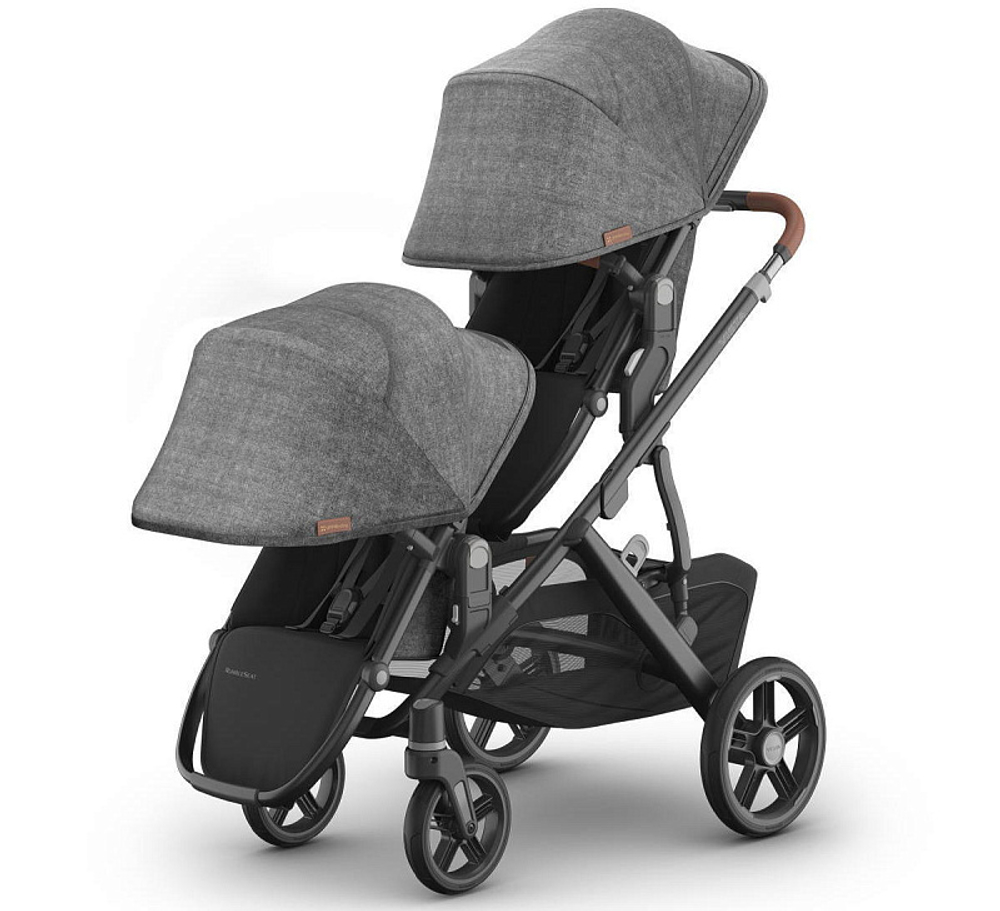 Коляска для погодок UPPAbaby Vista V3 2 в 1 (2 прогулочных блока и люлька) Greyson
