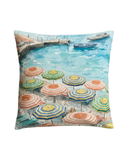 Zara Home наволочка декоративная из хлопка, синий, 45x45 см · 6398/008