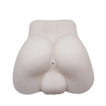 Мастурбатор с вибрацией "мужская попка" Bigger Man (Цвет: телесный)