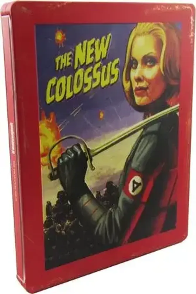 Видеоигра Wolfenstein 2 (II): The New Colossus Steelbook Edition (PS4) USED Б/У