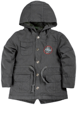 Куртка для мальчиков Парка 92 темно-серый (BONITO KIDS)