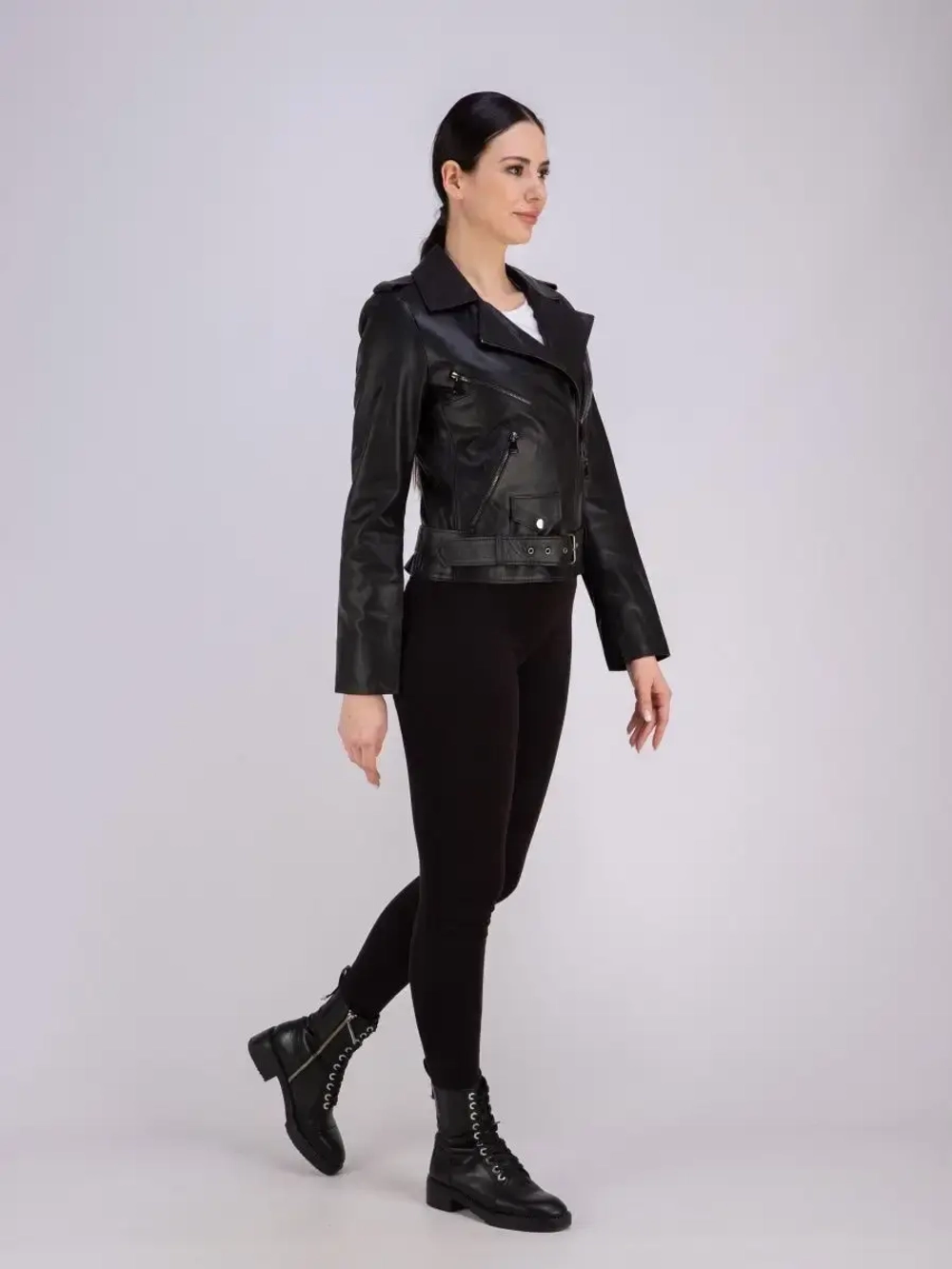 Косуха женская из натуральной кожи Турция