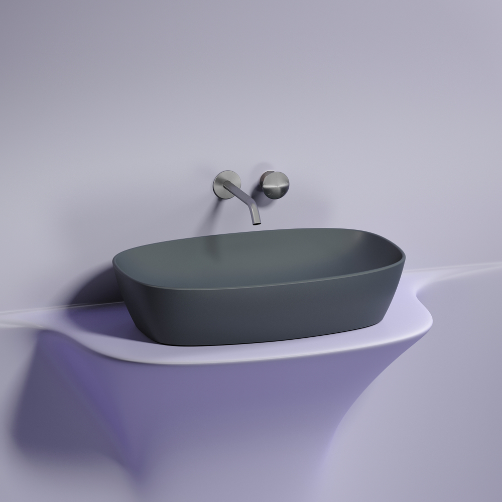 Раковина Ceramica Nova Element 60 см CN6049MDH темный антрацит