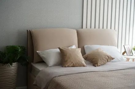 Кровать Венеция 1,6 Бежевый Софт