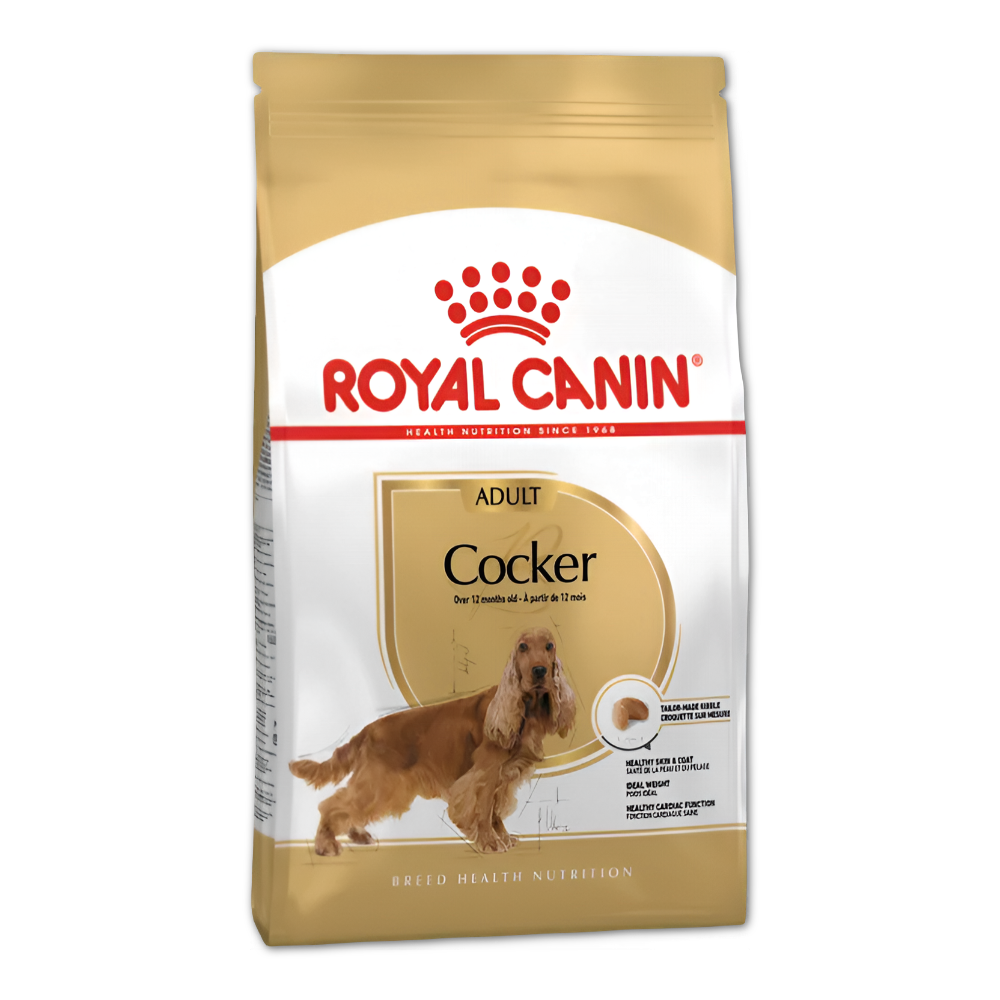 Royal Canin корм сухой для взрослых собак породы кокер спаниель