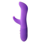 Фиолетовый вибратор Angel - 17,5 см. (Цвет: фиолетовый)