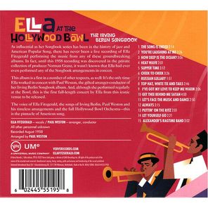 Ella Fitzgerald / Ella At The Hollywood Bowl - The Irving Berlin Songbook (CD)