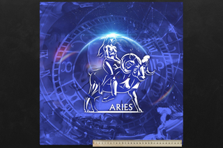 Ткань купон Zodiac 01, 50х50 см