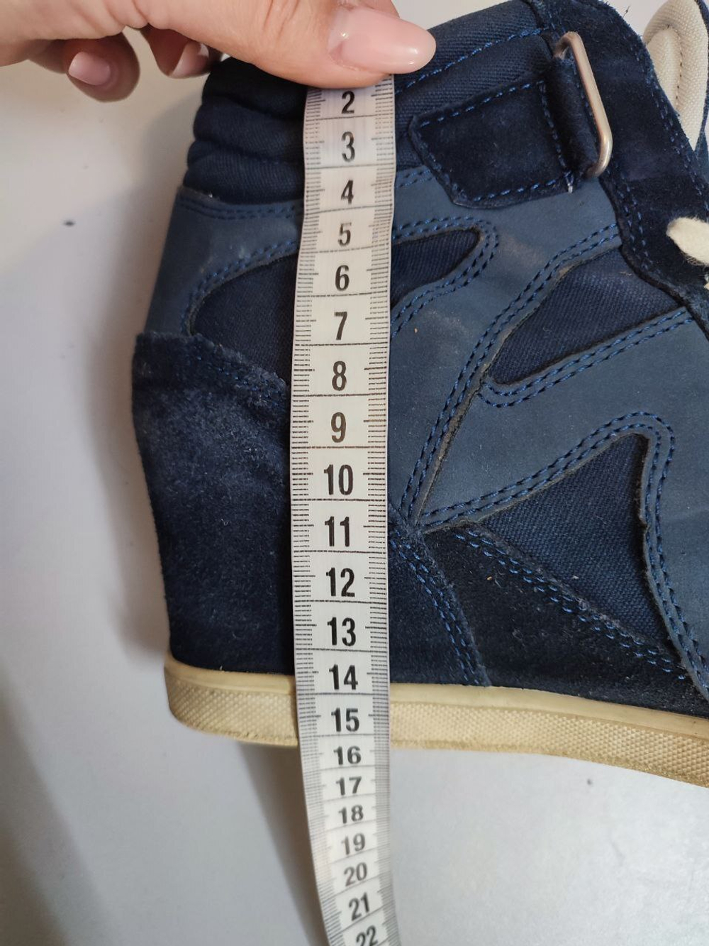 Кеды CREEKS на скрытой платформе 37 размер