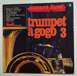 Винтажная виниловая пластинка LP James Last Джеймс Ласт Trumpet A Gogo 3 (Germany 1968)