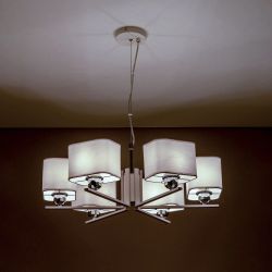 Citilux Тильда CL469265 Люстра подвесная с абажурами Белая