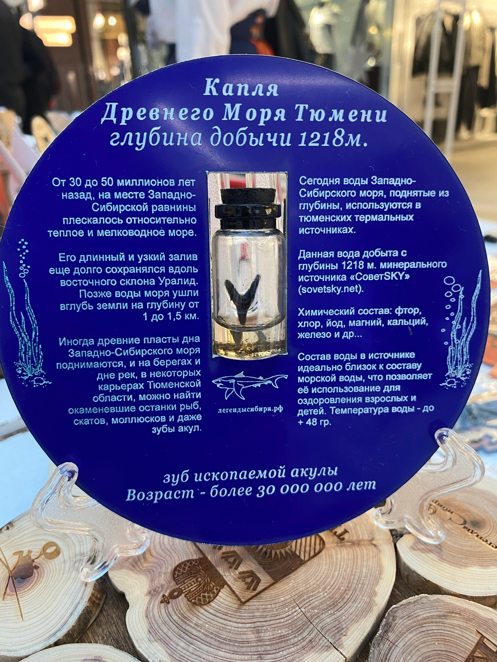 Капля древнего моря Тюмени