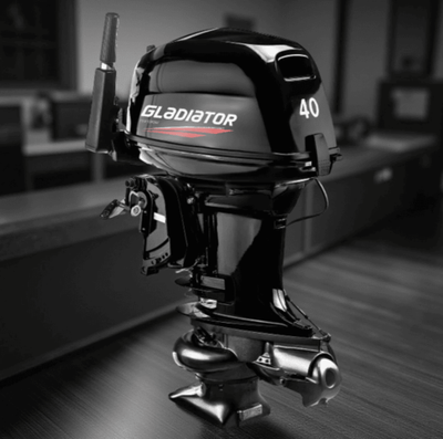 2х-тактный лодочный мотор ГЛАДИАТОР G40FH (водомет)