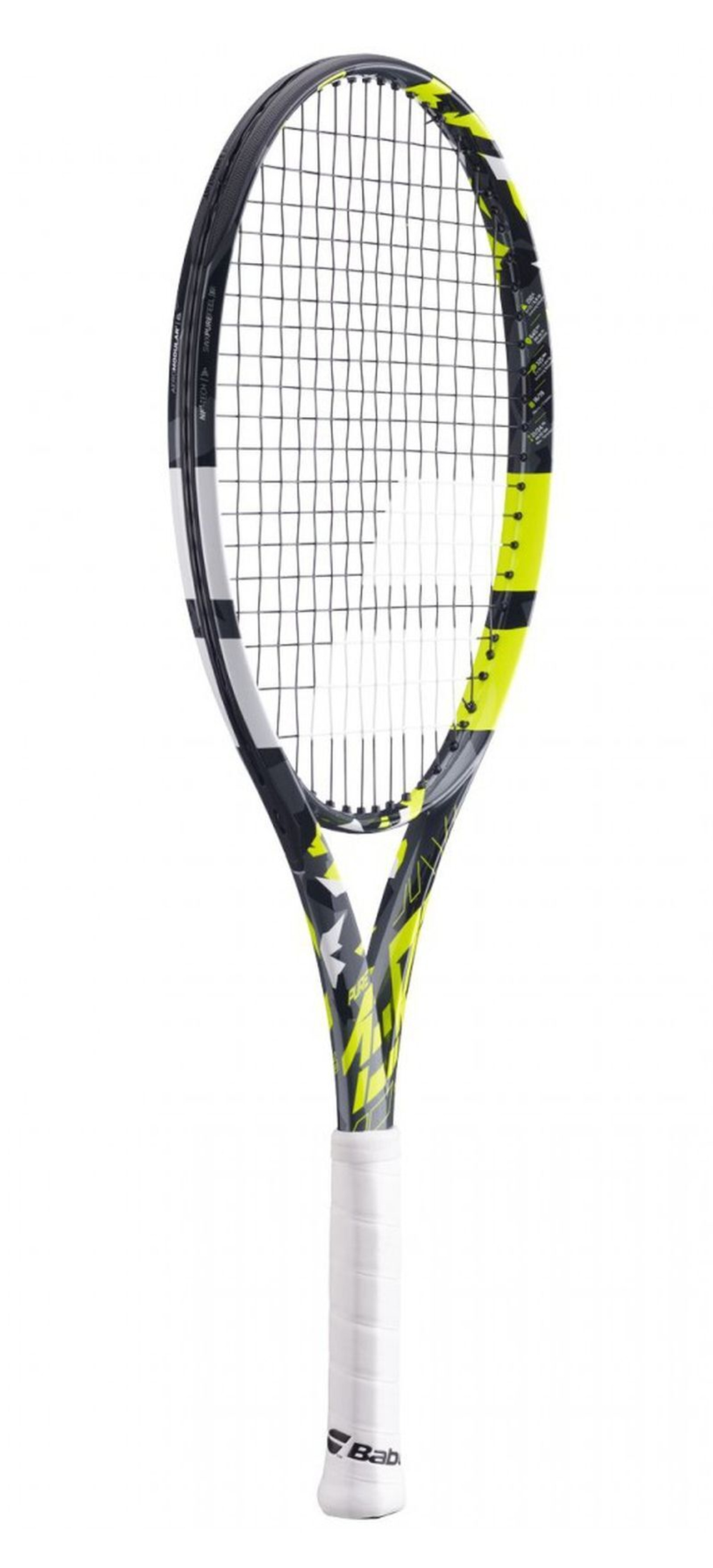 Детская ракетка Babolat Pure Aero Junior 26' - grey/yellow/white