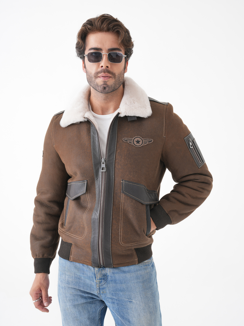 Дубленка мужская