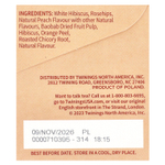 Twinings, ароматизированный травяной чай, персик и апельсин, без кофеина, 20 чайных пакетиков, 50 г (1,76 унции)