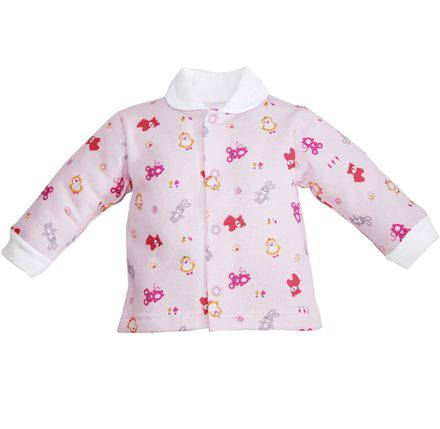 422 Кофточка воротник кроше (футер)