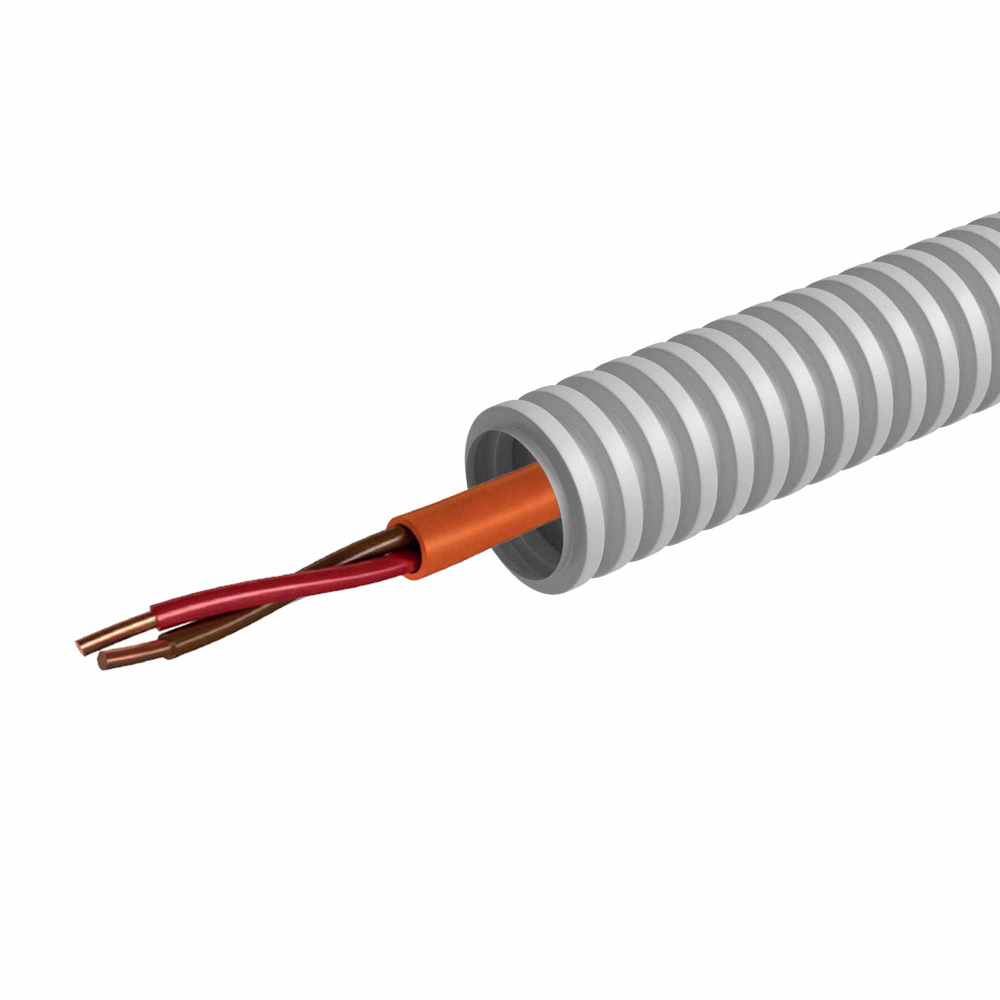 КПСнг(А)-FRLS 1х2х1.5 Кабель огнестойкий в трубе гофрированной D20 (50 м)