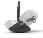 Коляска 3 в 1 Cybex Priam IV Rosegold complete и автокресло Cloud T i-Size Platinum White Plus Off White