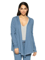 Уютный кардиган с люрексом (Размер: M) (Цвет: синий)