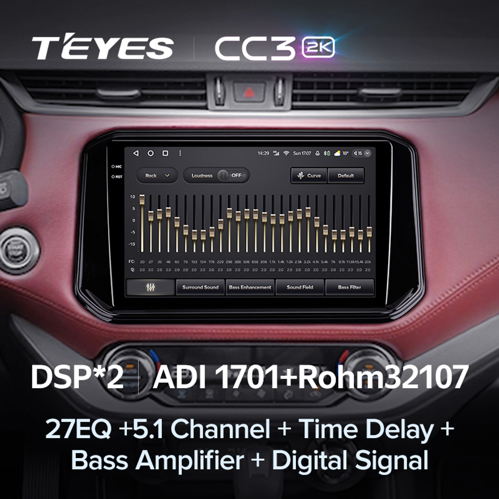 Teyes CC3 2K 10,2"для Nissan Terra, Xterra 2018-2022