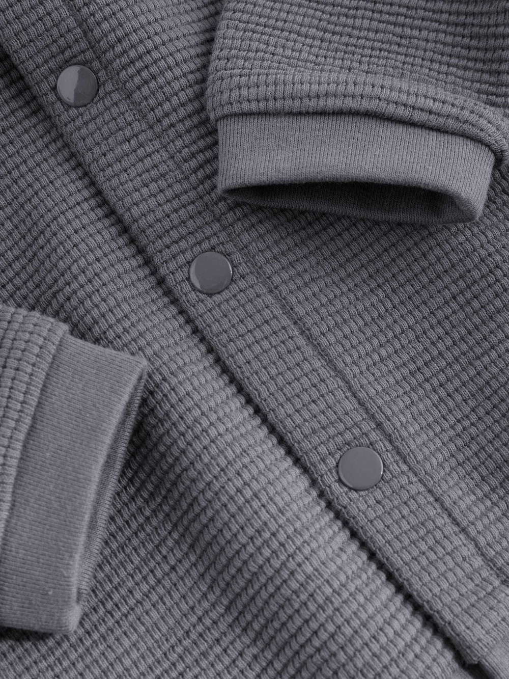 Трикотажная толстовка с капюшоном для малышей W60-374, Темно-серый