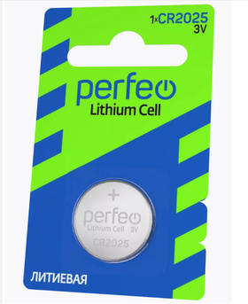 Батарейка CR2025 Lithium Cell 1шт, 3V