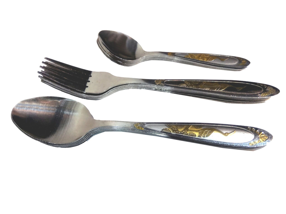 Набор столовых приборов 18шт., материал нержавеющая сталь