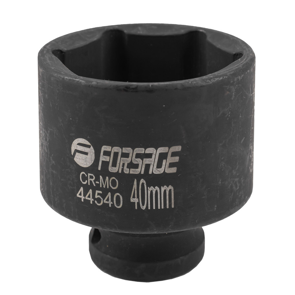 Головка ударная 40мм (6гр.),1/2'' Forsage F-44540