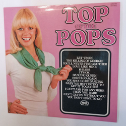 Винтажная виниловая пластинка LP Top Of The Pops Volume 54 (UK 1976)