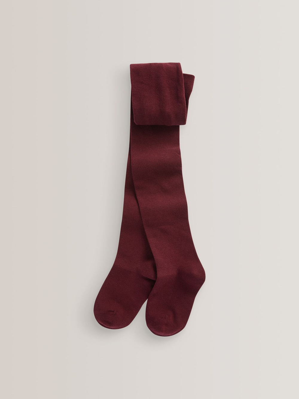 Колготки хлопковые для девочки Next D15-136, 3 шт., Бордовый