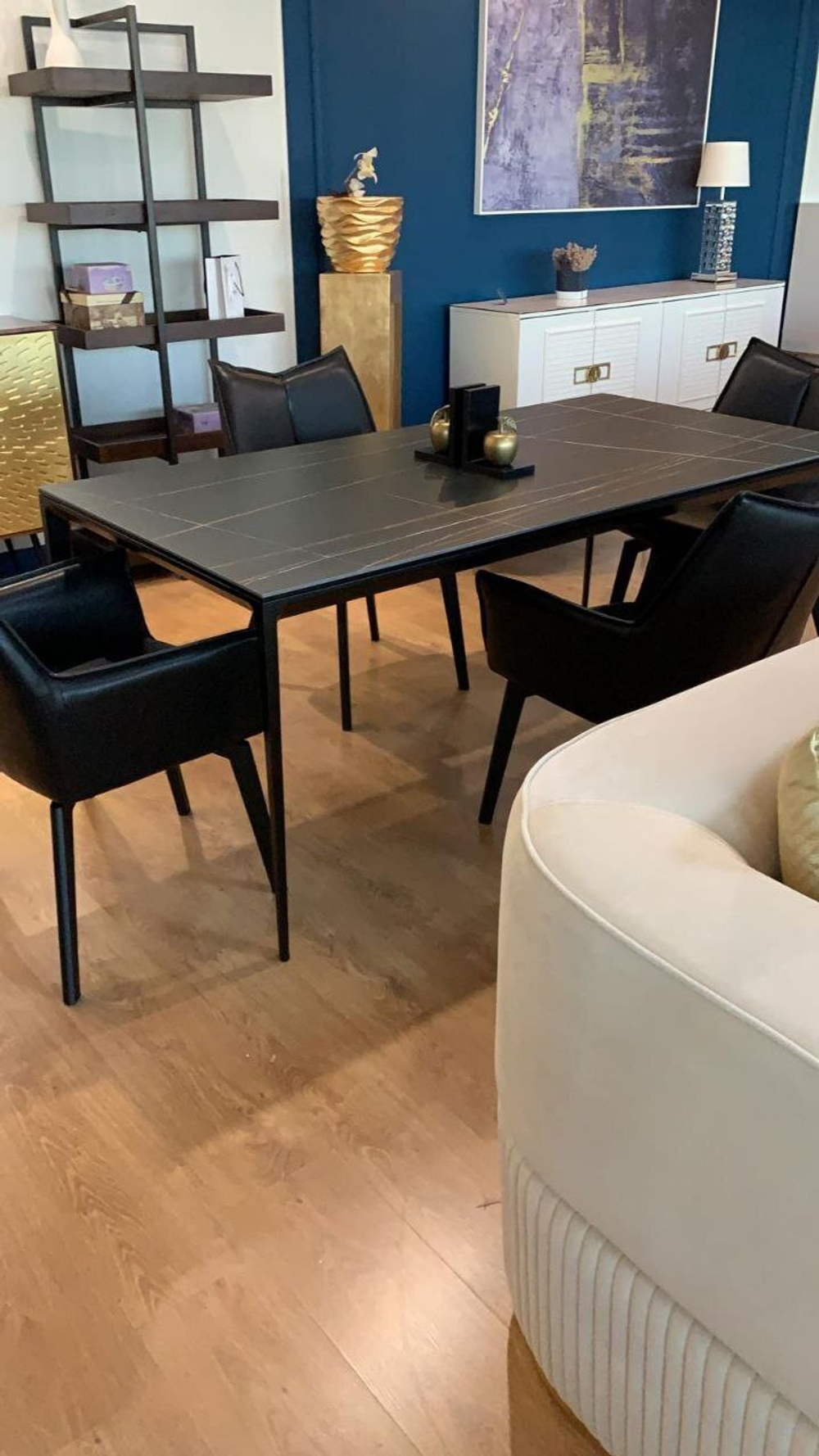 Стол DT-2010 черная керамика MR32 (160)