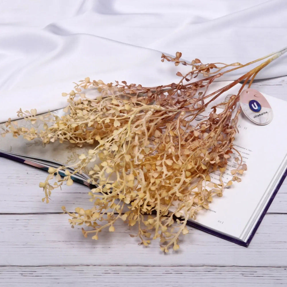 Искусственные цветы «Фантазия» 75см цвет персиковый 26