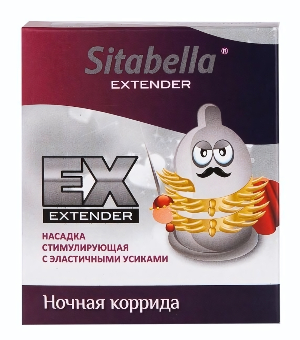 Стимулирующая насадка Sitabella Extender Ночная коррида